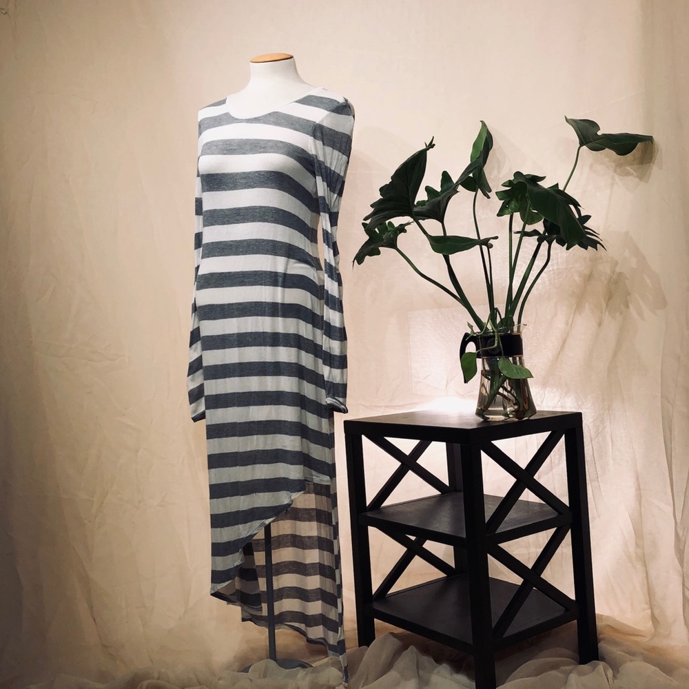 3/$30 Asymmetrical Long Sleeved Dress